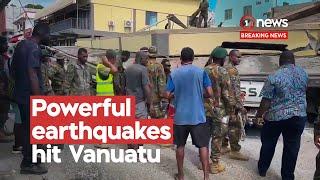 'Violent' earthquake strikes Vanuatu — no tsunami threat to NZ | 1News on TVNZ+