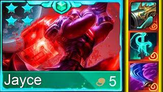 4 STAR Jayce Full Ornn Items Equiped ⭐⭐⭐ | TFT Set 12