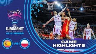 Spain v Poland - Highlights - FIBA EuroBasket 2022 - Qualifiers