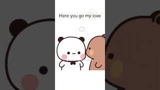 Gomu Peachu Love ️ #short #short #funny #bubududu #peachgoma #gomupeachulovestory #love