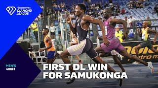 Zambia's Muzala Samukonga claims first Diamond League win in Rome 400m - Wanda Diamond League 2024