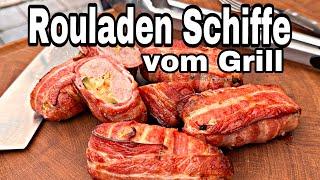 Rouladen UBOOTE  vom Grill - DIE  Bratwurst Eskalation | The BBQ BEAR