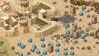 1v2 ME vs The SENTINEL & The NOMAD 2 (New AI) - Stronghold Crusader Definitive Edition