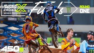 REAL LIFE JETT LAWRENCE HATER WAS YELLING! | Supermotocross Rd 1 450s