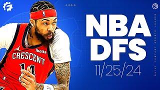 NBA DFS Picks & Strategy for #DraftKings & #FanDuel (11/25/24)