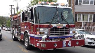 Paterson Fire Department Engine 4 Responding 5/6/24