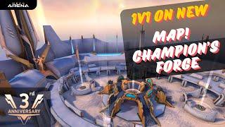 Doing 1v1 on the New CPC Map  | Champion's Forge | Mech Arena | 1v1 Custom