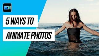 5 Ways to Animate a Still Photo using Photo Animation Tools | PowerDirector Tutorial