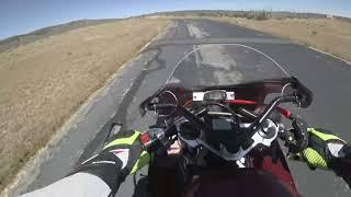 Stringing Together Good Laps, Minibike on Kart Track