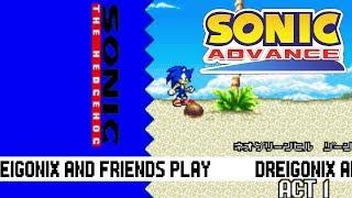 Dreigonix and Friends Play Sonic Advance (Episode 1)