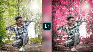 Dark Pink Tone Lightroom Photo Editing | Lightroom Presets Download Free