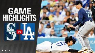 Mariners vs. Dodgers Game Highlights (8/19/24) | MLB Highlights