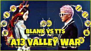 BLANK PT VS OLD TTS PT | A13 VALLEY WAR | MIR4