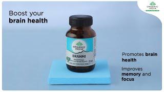 Improve your holistic health with Brahmi Boost Capsules | Organic India