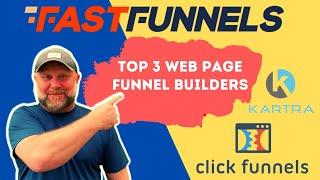 Top 3 Web Page Funnel Builders Review   Fast funnels is the best value funnel builder on the market