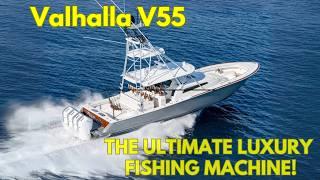 Valhalla V 55 Center Console Tour – Ultimate Offshore Luxury & Fishing Power - YachtSpecsDirect.com