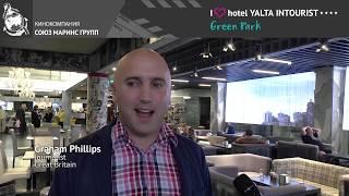 Journalist Graham Phillips spoke about what is happening at the Intourist Yalta Hotel in the fall