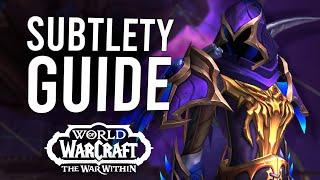 Subtlety Rogue Guide For War Within Season 1! Talents, Hero Specs, Rotation, And More