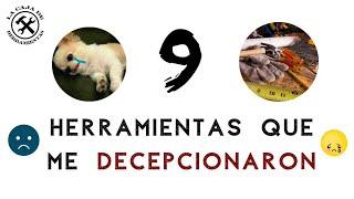 9 herramientas que me decepcionaron