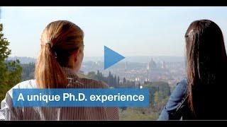 Get a PhD at the EUI in Florence