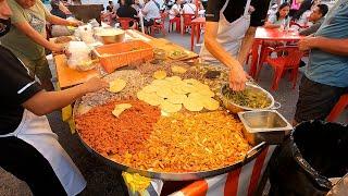 Street Tacos at a Night Market in Downtown Cancun, Mexico  | Mexican Street Food