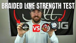 Beyond Braid 8x vs Daiwa 8 Grand vs PowerPro Maxcuatro [Line Strength Test]