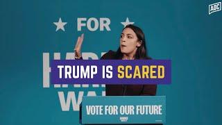 Trump is SCARED | Alexandria Ocasio-Cortez