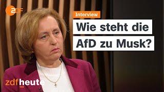 Beatrix von Storch: Mit Musk über Deutschland sprechen? | Morgenmagazin