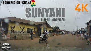 Sunyani Day Drive E39 from Ministries to Fiapre and Odumase 4K