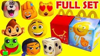 2017 The Emoji Movie McDonald's Happy Meal Toys Full Set