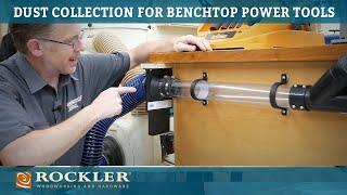 How to Run a Dust Collection Line to Benchtop Power Tools