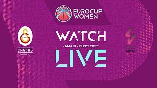 Galatasaray Cagdas Factoring v LDLC ASVEL Feminin | Full Basketball Game | EuroCup Women 2024-25