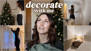 getting ready for winter! giving my bedroom a makeover & decorating for christmas