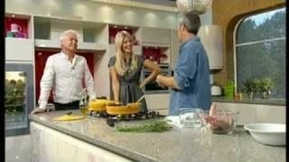 Holly & Phil laugh at 'wet sausage' comment with Phil Vickery - This Morning 20th September 2010