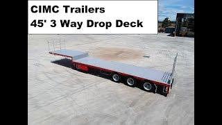 CIMC Trailers 45' 3 Way Drop Deck