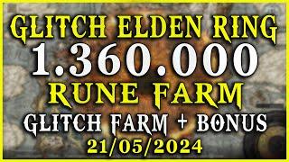 GLITCH ELDEN RING | HOW TO GET 1,360,000 RUNES + INCREASE BONUS + ELDEN RING TUTORIAL #eldenring