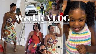 WEEKEND VLOG: Girls Day Out| I Guess we are having a Slumber party| Mommy's little princess