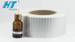 Essential oil bottle label  sticker Product display video