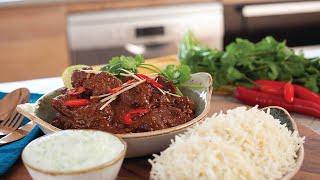 MasterChef Winner Sashi Cheliah | Lamb Curry Recipe with cumin rice & rita