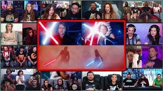 Star Wars Fans React To DARTH VADER ANAKIN VS AHSOKA | Ahsoka Ep 5 Darth Vader Fight Reaction Mashup