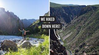 Hiking the Gunnison Route at Black Canyon of the Gunnison National Park (+ Overlooks!)