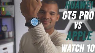 Huawei Watch GT 5 Pro vs Apple Watch Series 10 (review) l Funktionen, Akkulaufzeit & Mehr!