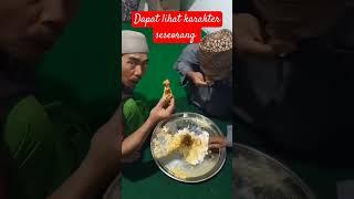 Dari makan saja sudah kelihatan