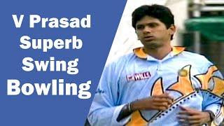 Venkatesh Prasad mind-blowing swing bowling vs New Zealand | Unreal seam Movement