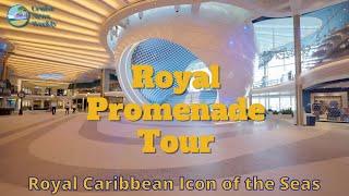 Royal Promenade Tour on Icon of the Seas, Royal Caribbean