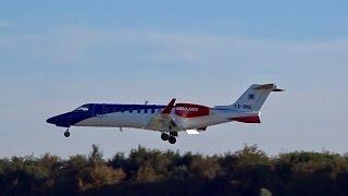 Luxembourg Air Ambulance | LX-ONE - LearJet 45XR | Landing at Luxembourg Airport