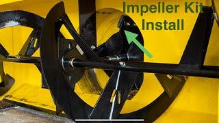 Removing Auger and Impeller from John Deere 47-inch Snowblower and Installing Impeller Kit