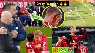 Rude&Ten Hag's Reaction Is Crazy Man UNITED UPDATED NEWS NEWLY RECOGNIZED#manunitednews