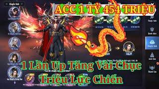 ACC TOP LIÊN SERVER 1 TỶ 454 TRIỆU LỰC CHIẾN THÁI CỔ PHONG MA