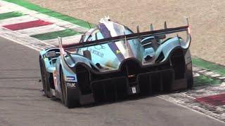 Glickenhaus 007 LMH Le Mans Hypercar Testing at Monza Circuit- V8 Twin Turbo Pure Sound!